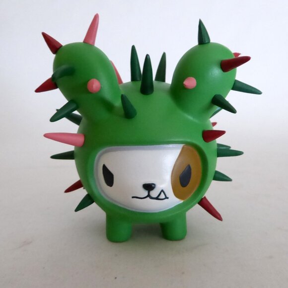 NEW 2005 TOKIDOKI BASTARDINO CACTUS DOG PUPPY DESIGNER VINYL COLLECTIBLE FIGURE - Picture 3 of 14